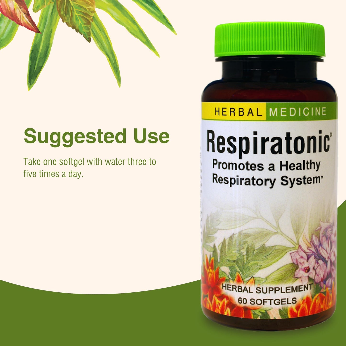 Herbs Etc. Respiratonic - 60 - Softgel