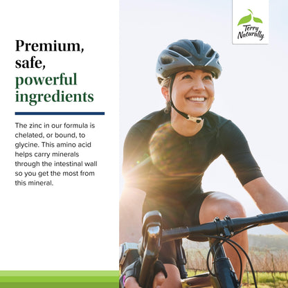 Terry Naturally Zinc Plus Selenium – Immune & Respiratory Support (60 Caps, 2-Pack)