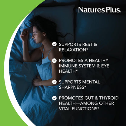 Natures Plus Melatonin 20 mg – 90 Fast-Acting Tablets | Vegan, Gluten Free