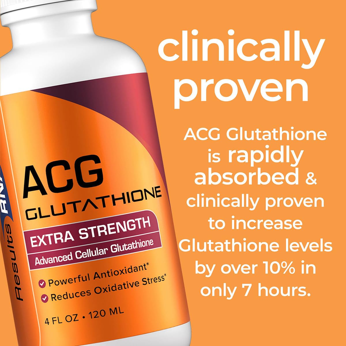 Results RNA ACG Glutathione Extra Strength Immune Boost Spray – 2 oz