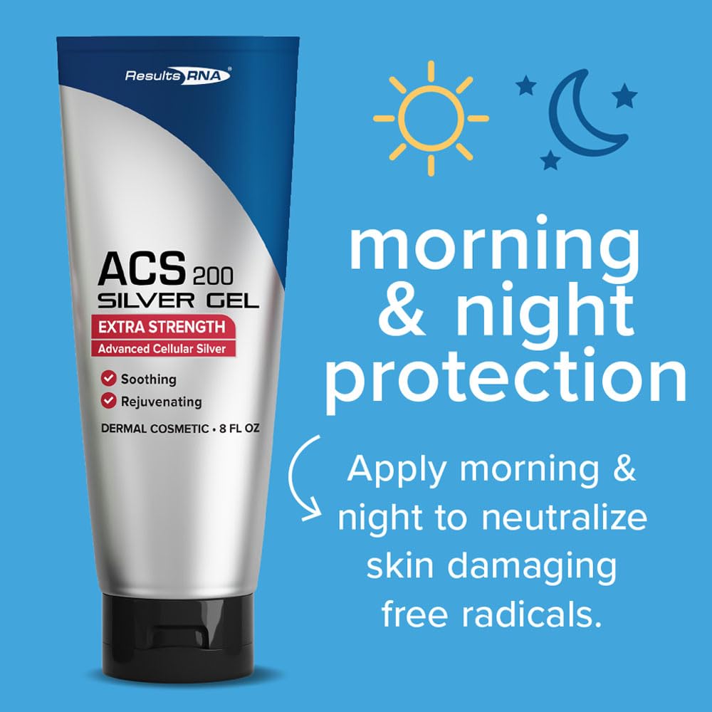 Results RNA ACS 200 Silver-Glutathione Gel – Wound Care Gel (8 oz)