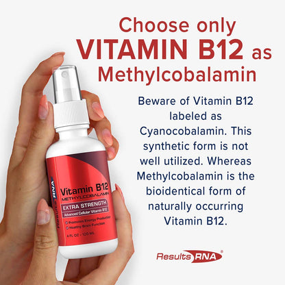 Results RNA Vitamin B12 Methylcobalamin | Advanced Cellular Spray