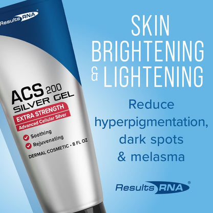 Results RNA ACS 200 Silver-Glutathione Gel – Advanced Colloidal Silver for Wound Care (2 oz)