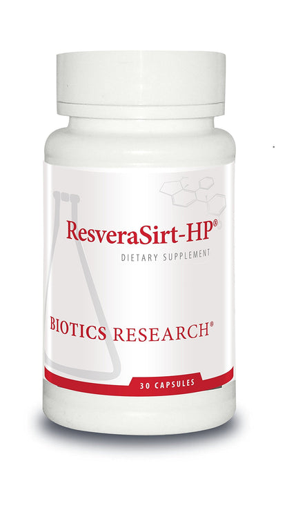 Biotics ResveraSirt HP — Dr. Mark Houston Formulated, Trans-Resveratrol & Quercetin, 30 Capsules