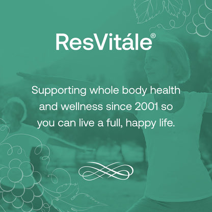 ResVitale Ultra Collagen Enhance - Skin Care Supplement with Resveratrol - 90 Veggie Capsules