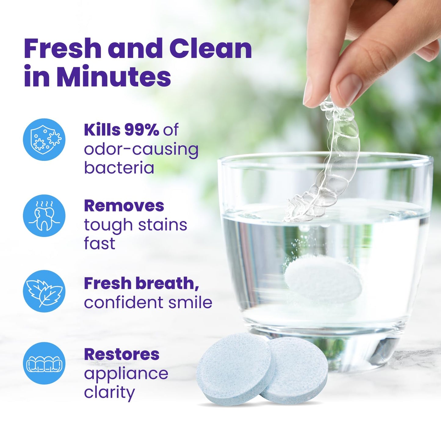 Retainer Brite – 384 Tablets (1 Year Supply) for Clear Aligners & Retainers