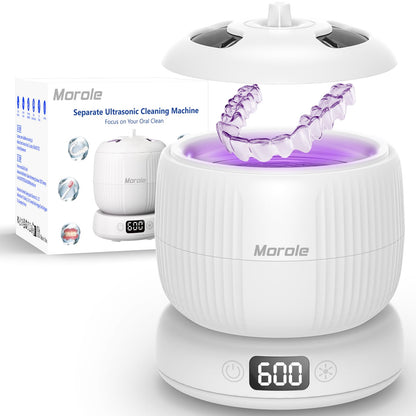 2025 Upgraded Ultrasonic Retainer Cleaner Machine | 4 Modes, UV Lights