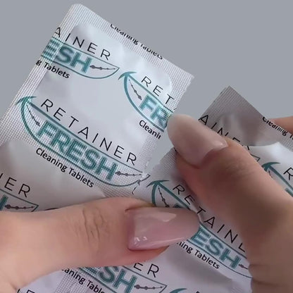 Retainer Cleaner Tablets – 36 Count | Aligners, Dentures & Mouth Guards