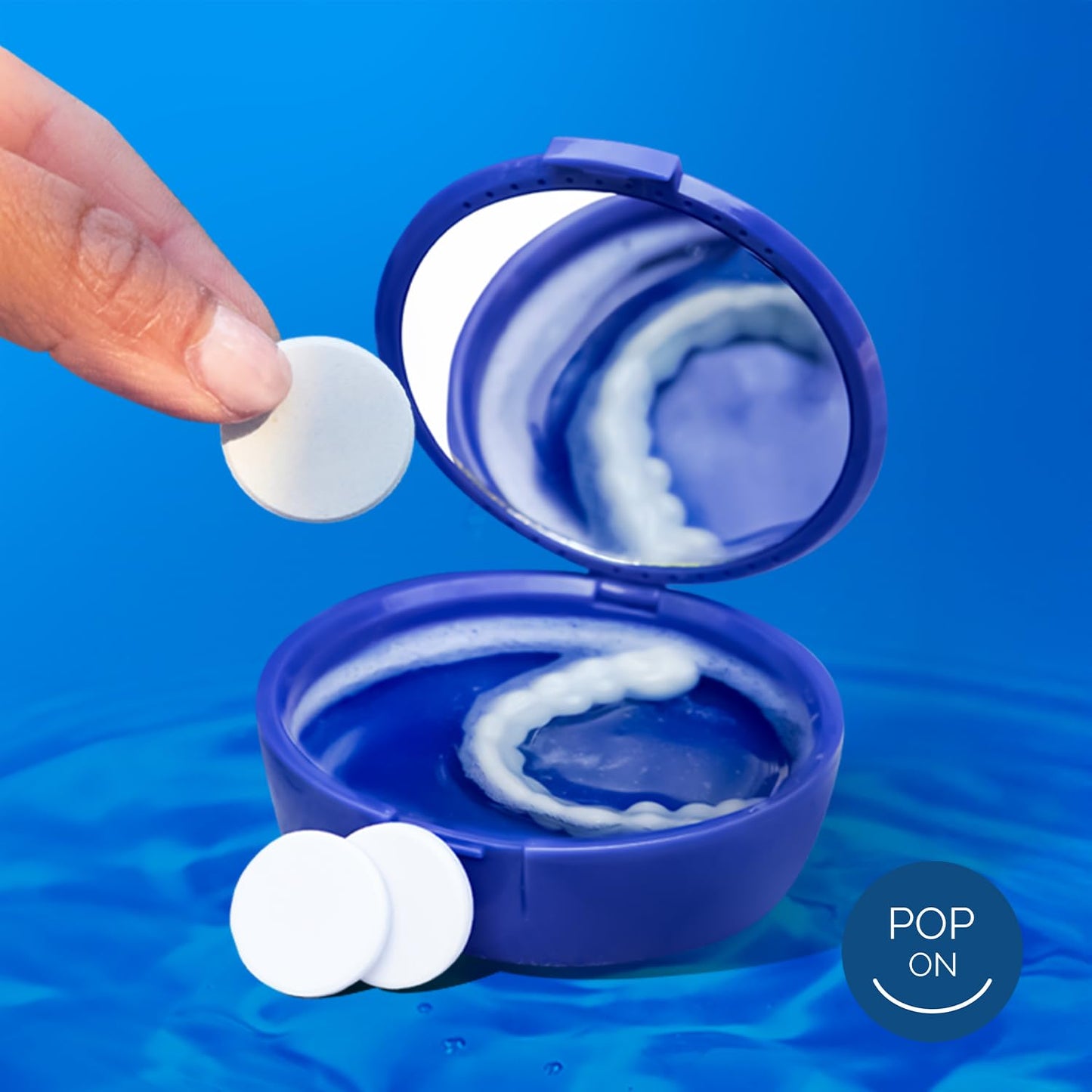 Retainer Cleaner Tablets for Invisalign – Ultrasonic Cleaner Safe, 120 Tablets (4-Month Supply)