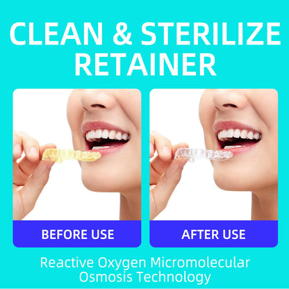 Retainer Cleaner Tablets Minty Fresh - 240 Count | Denture & Invisalign Cleaner