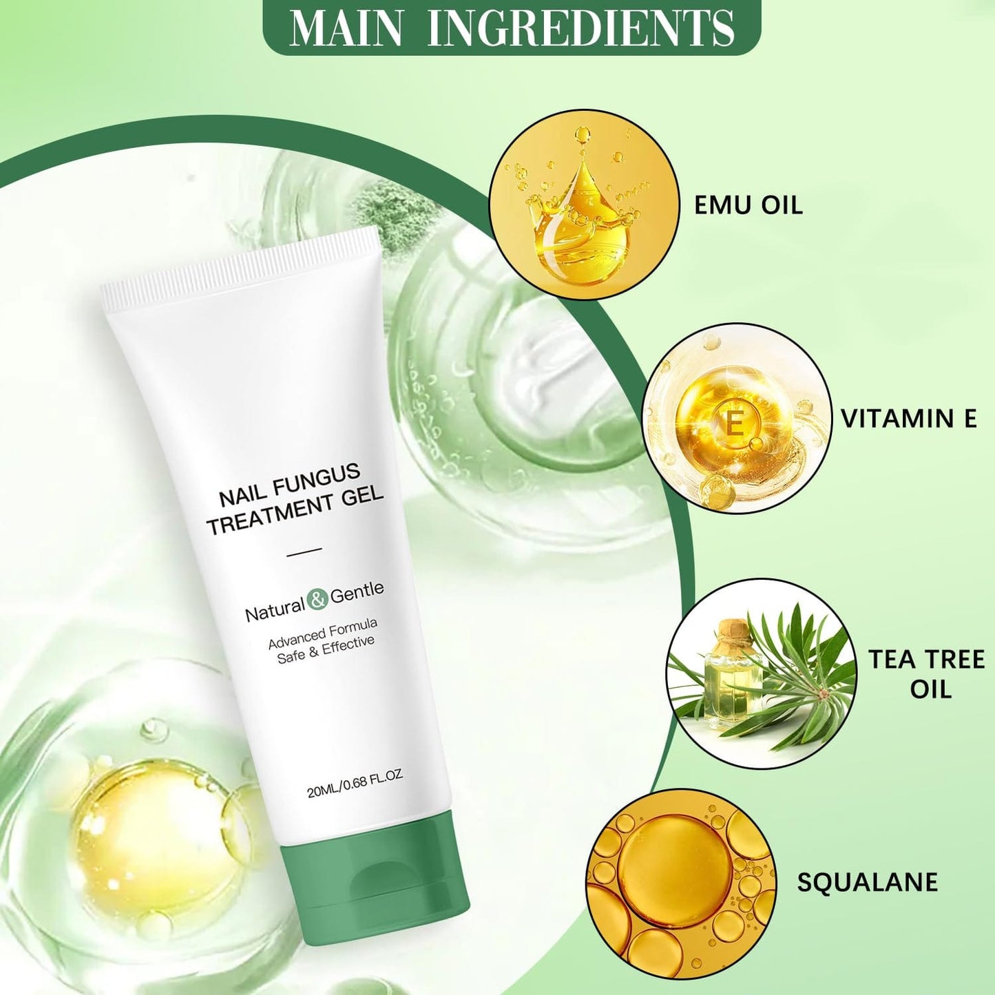 Retigazo 2PCS Nail Repair Gel – Multi-Purpose Nail Care & Growth Serum