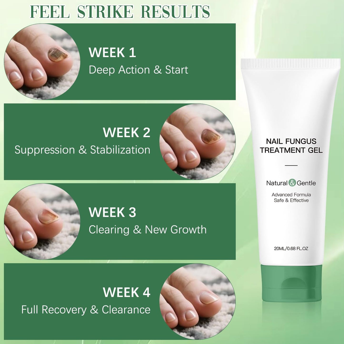 Retigazo 2PCS Nail Repair Gel – Multi-Purpose Nail Care & Growth Serum