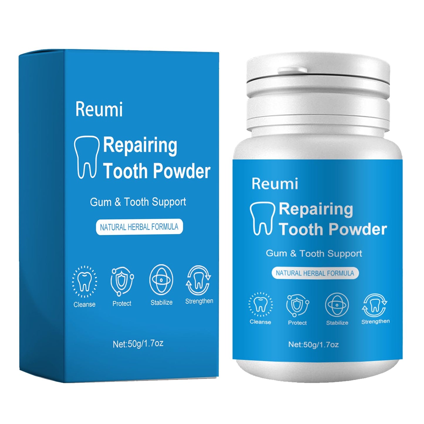 Reumi Tooth Repairing Powder 50g - Natural Remineralizing Powder