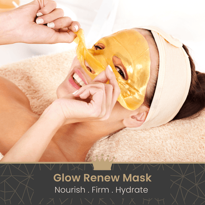 Revitale 24K Gold Face Collagen Mask - Nourishes, Firms & Hydrates