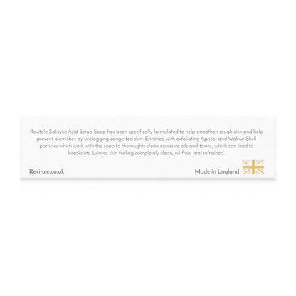 Revitale Advanced Salicylic Acid Scrub Soap General Healthcare