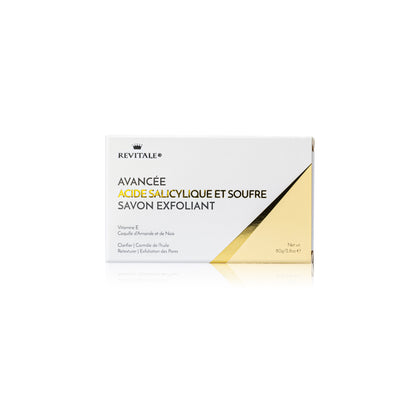 Revitale Advanced Salicylic Acid & Sulphur Scrub Soap