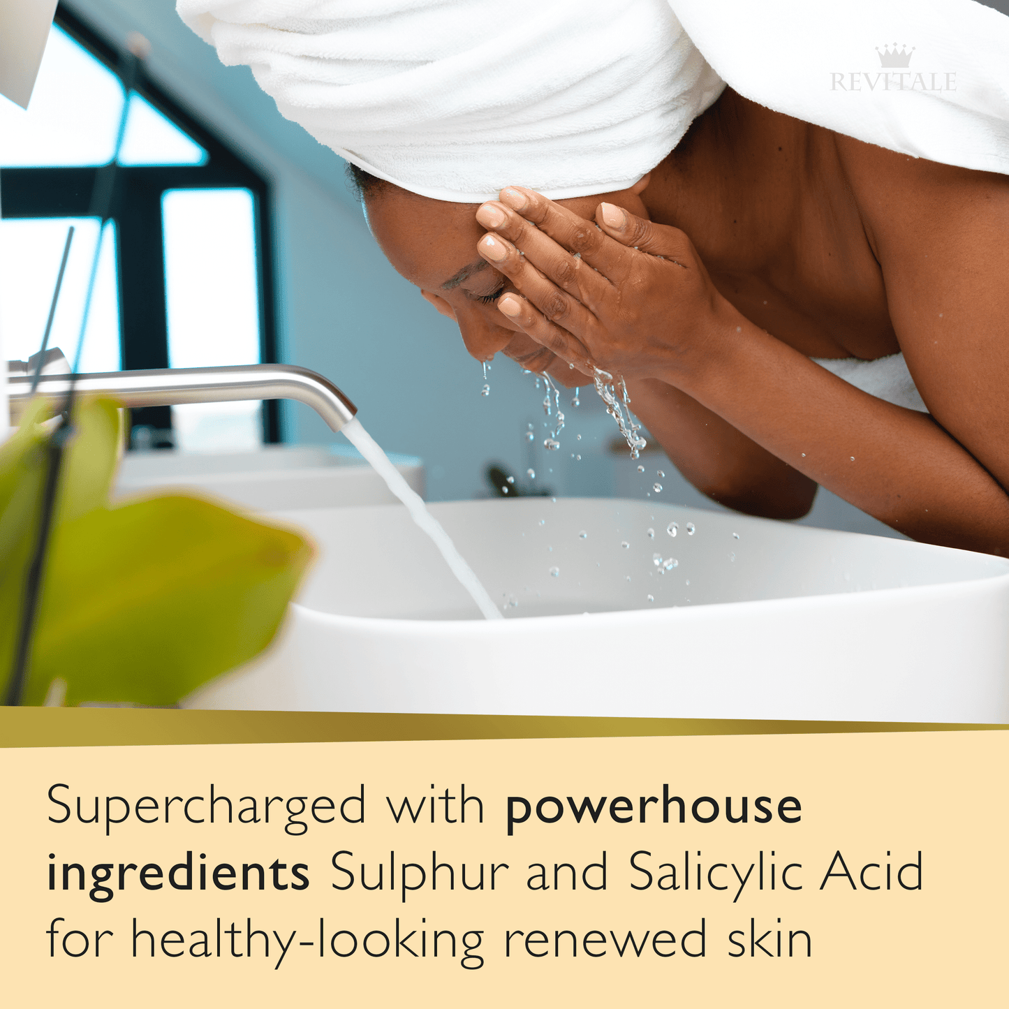 Revitale Advanced Salicylic Acid & Sulphur Scrub Soap