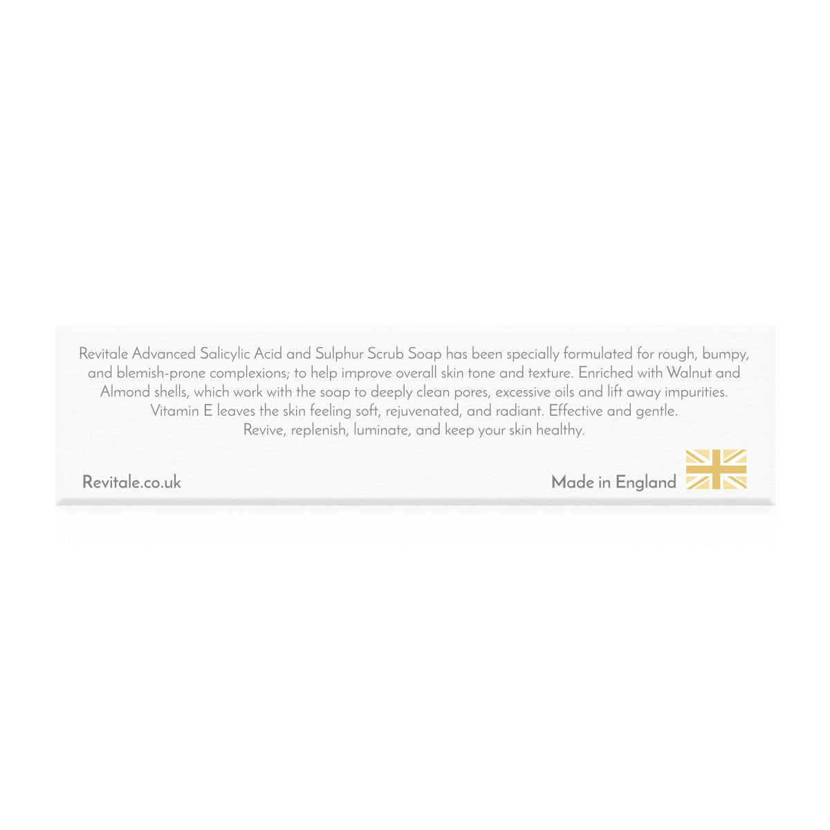 Revitale Advanced Salicylic Acid & Sulphur Scrub Soap
