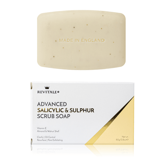 Revitale Advanced Salicylic Acid & Sulphur Scrub Soap General Healthcare