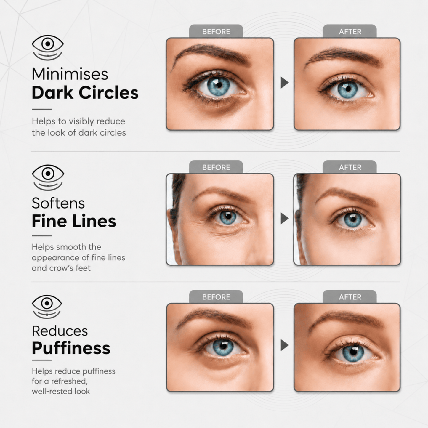 Revitale Pure Vegan Under Eye Patches (30 Pairs)
