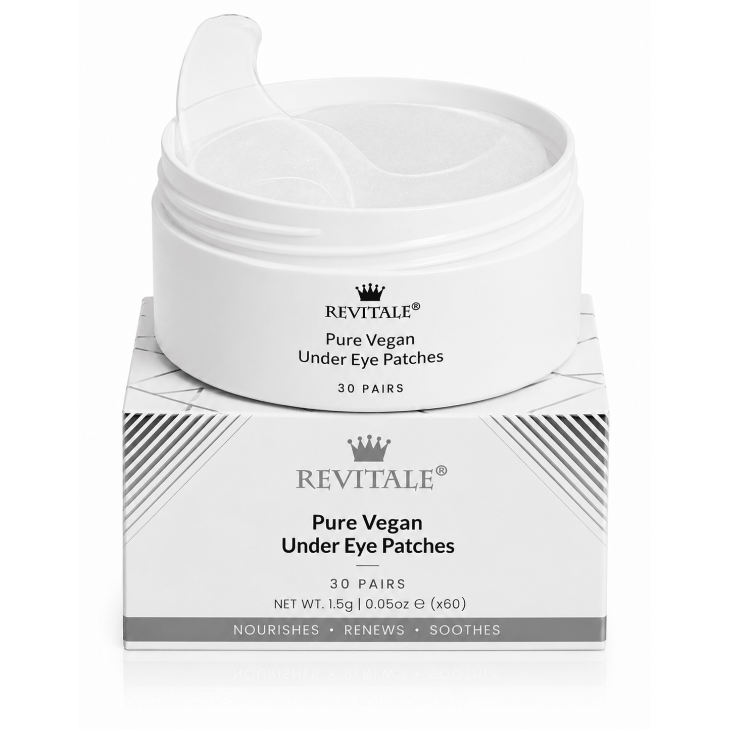 Revitale Pure Vegan Under Eye Patches (30 Pairs)