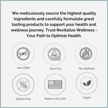 Revitalize Wellness Vitamin B3 Chewables - 125 mg per Chewable | Vanilla Flavor | 300 Servings
