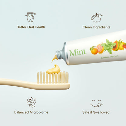 Revitin Toothpaste | Fluoride-Free Prebiotic Mint | Kid Approved