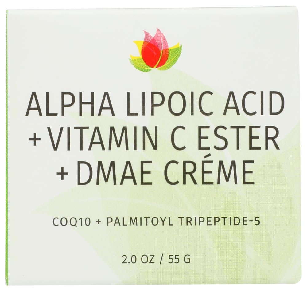 REVIVA LABS Alpha Lipoic Acid Vitamin C Ester DMAE Creme - 2 oz