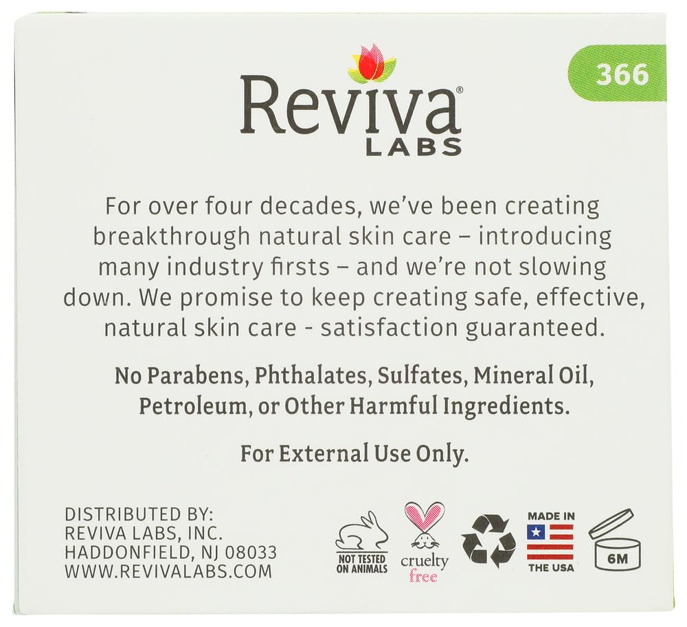 REVIVA LABS Alpha Lipoic Acid Vitamin C Ester DMAE Creme - 2 oz
