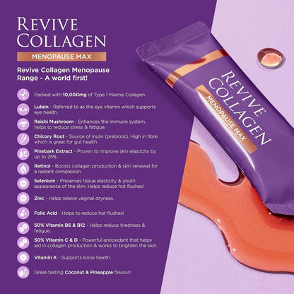 Revive Collagen Menopause Drink (28 Days) – Menopause Max