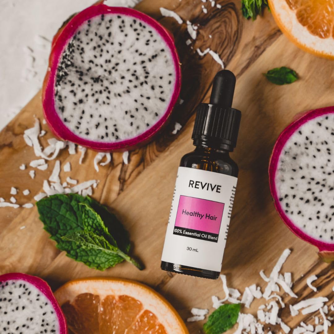 Healthy Hair Essential Oil Blend by Revive Essential Oils - 100% Pure Therapeutic Grade for Diffuser, Humidifier, Massage, Aromatherapy, Skin & Hair Care