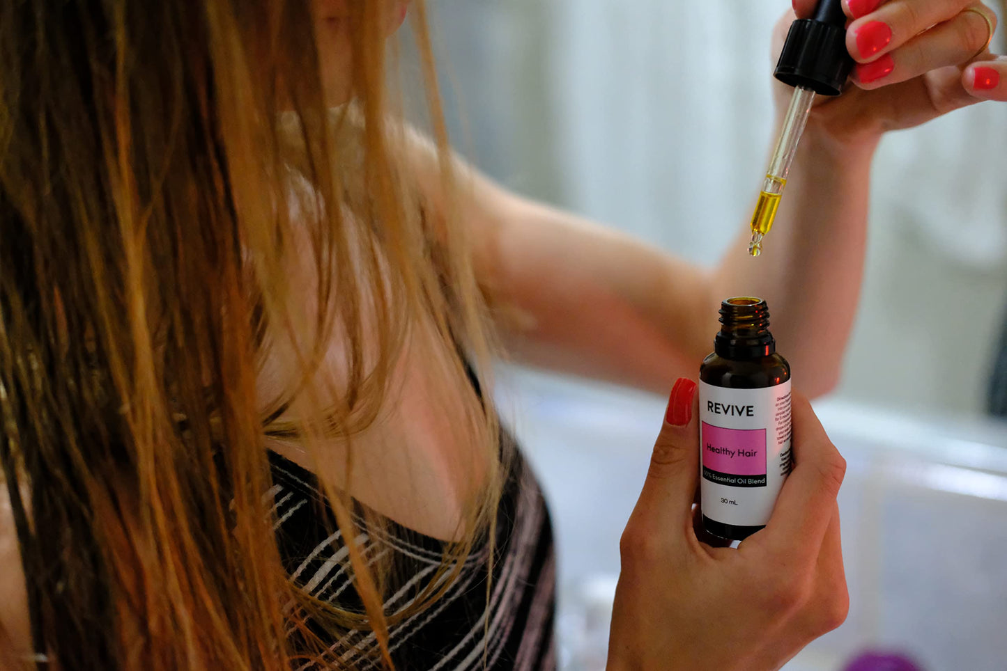Healthy Hair Essential Oil Blend by Revive Essential Oils - 100% Pure Therapeutic Grade for Diffuser, Humidifier, Massage, Aromatherapy, Skin & Hair Care