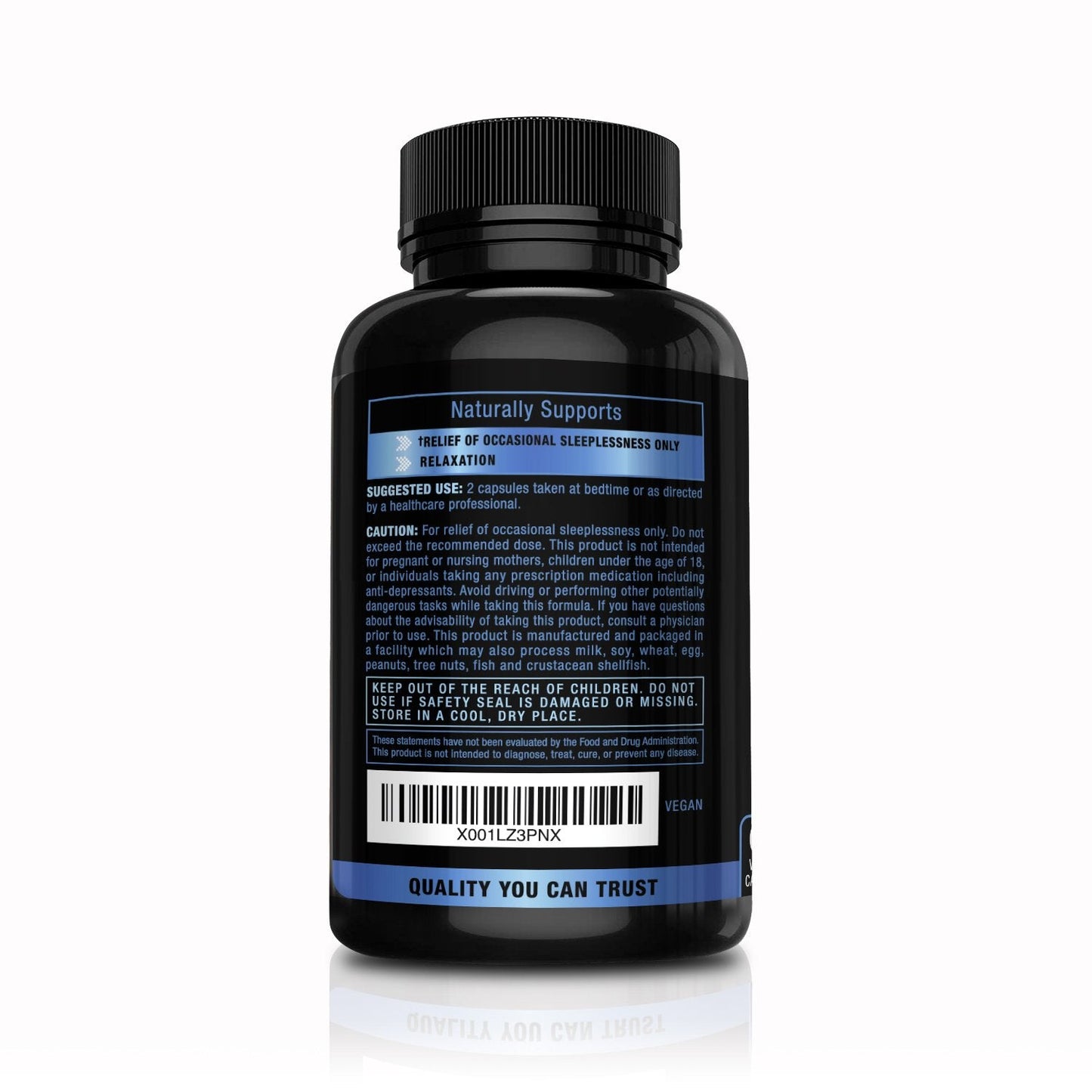 Revive Herbs Melatonin GABA L-Theanine – 60 Veggie Capsules (2-Pack)