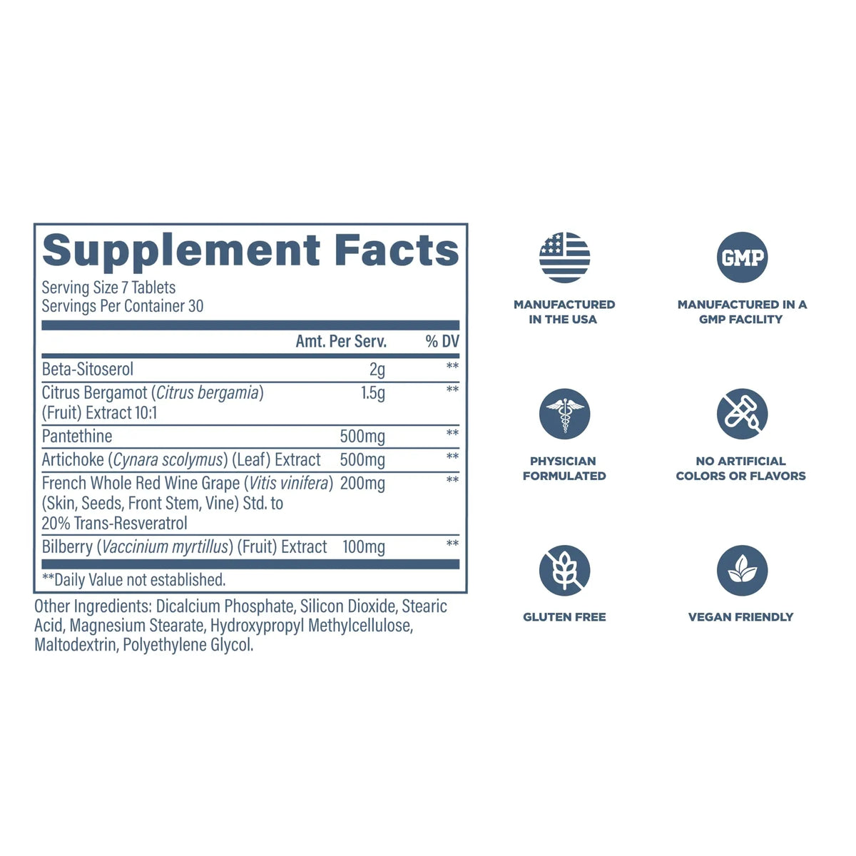 Revive MD Lipid Support Formula – Healthy Cholesterol, Endothelial & Triglyceride Support (30 Servings) BritishVita | Premium UK Vitamins & Wellness Supplements