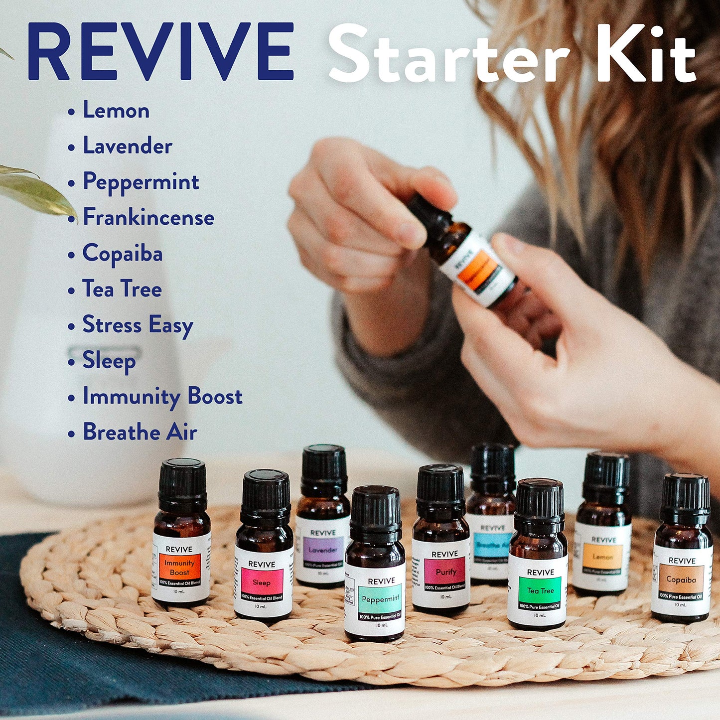 Starter Kit by Revive Essential Oils – 100% Pure Therapeutic Grade