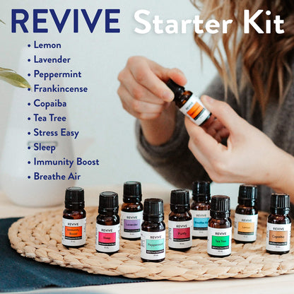 Starter Kit by Revive Essential Oils – 100% Pure Therapeutic Grade