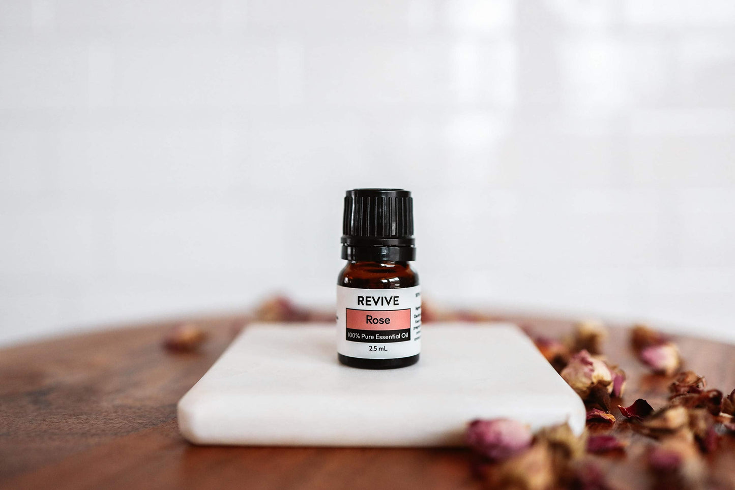 REVIVEEO Rose Essential Oil – 100% Pure, Therapeutic Grade for Diffuser, Massage, Skin & Hair