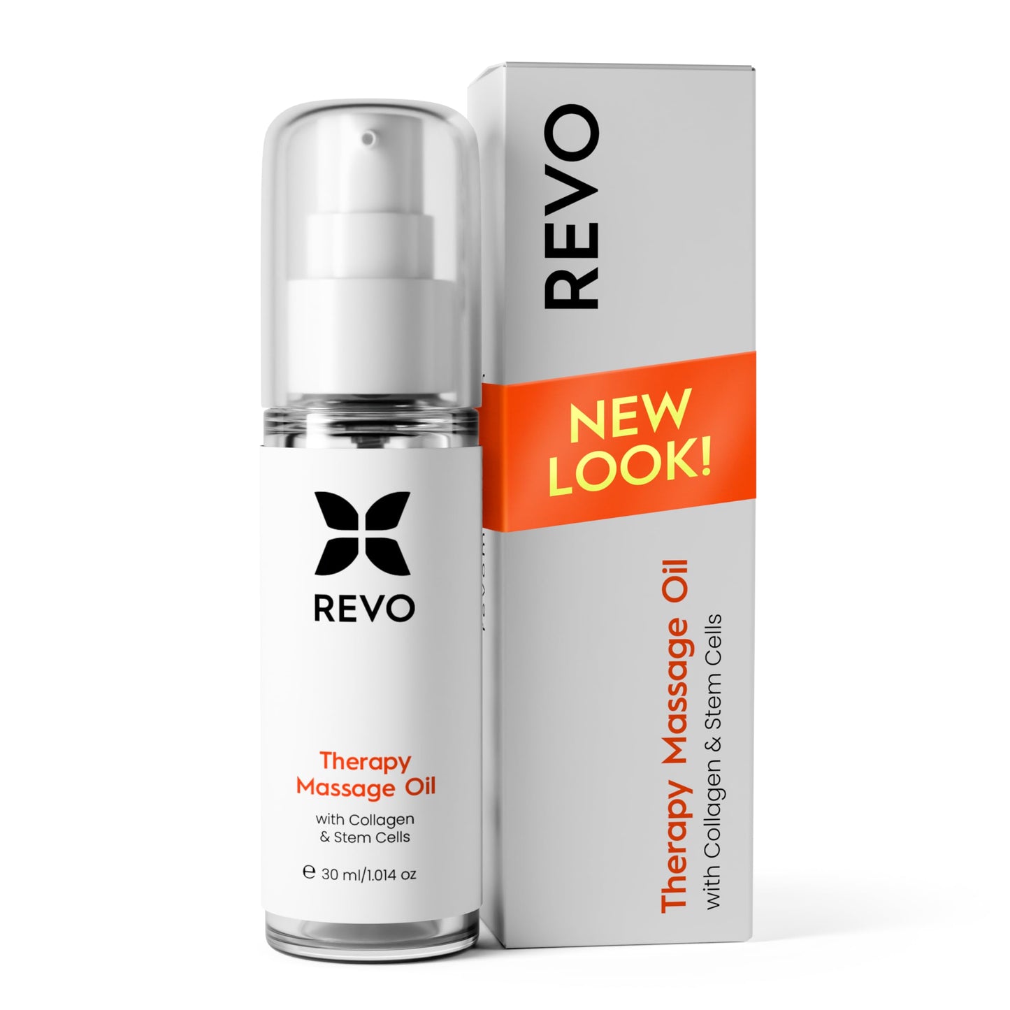 REVO Anti-Cellulite Massage Oil with Collagen & Stem Cells | Tighter, More Elastic Skin