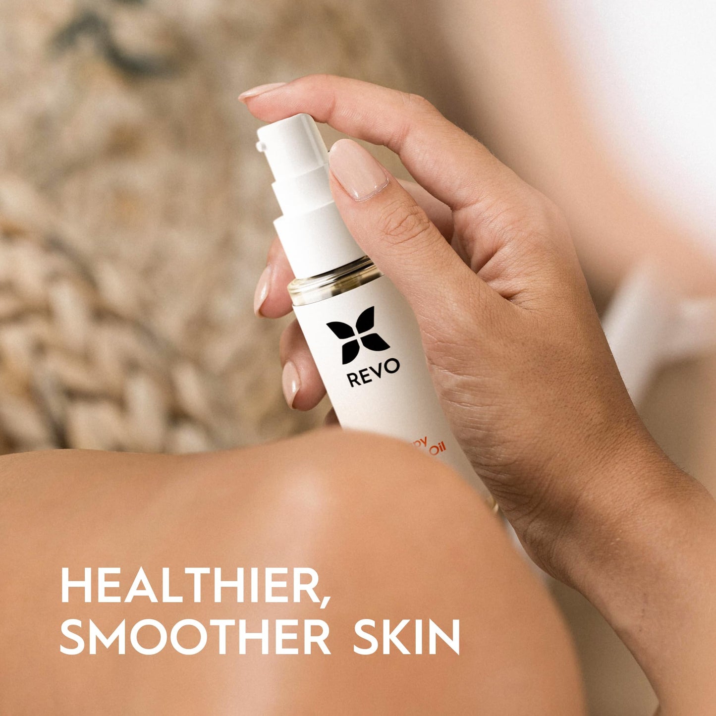 REVO Anti-Cellulite Massage Oil with Collagen & Stem Cells | Tighter, More Elastic Skin