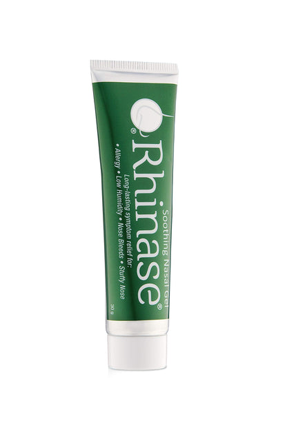 Rhinase Allergy Relief Nasal Gel – Dual Salt, Steroid-Free Moisturizing Gel (1 oz)