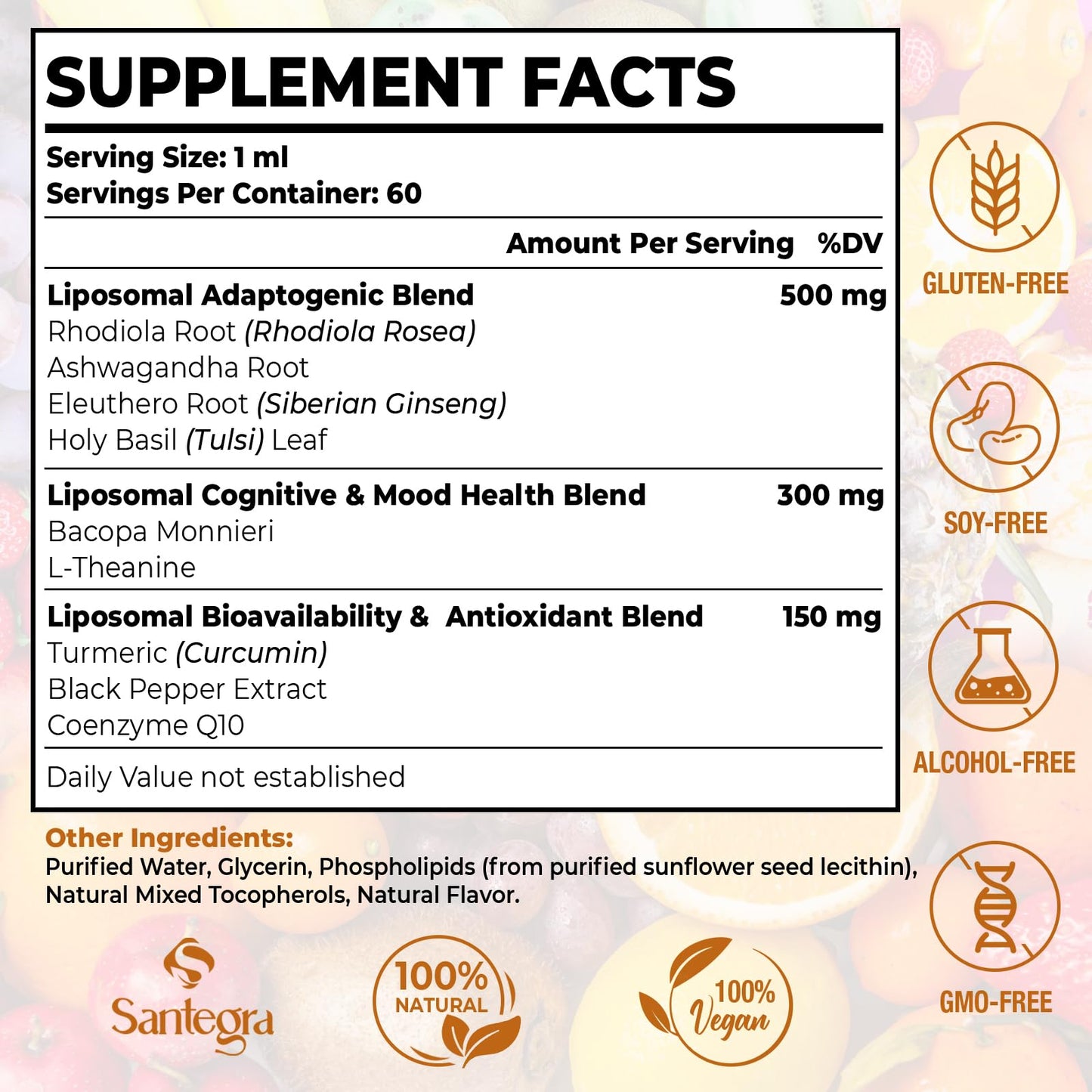57,000 MG Liposomal Rhodiola Rosea with Ashwagandha – High-Absorption Liquid (60 ml)