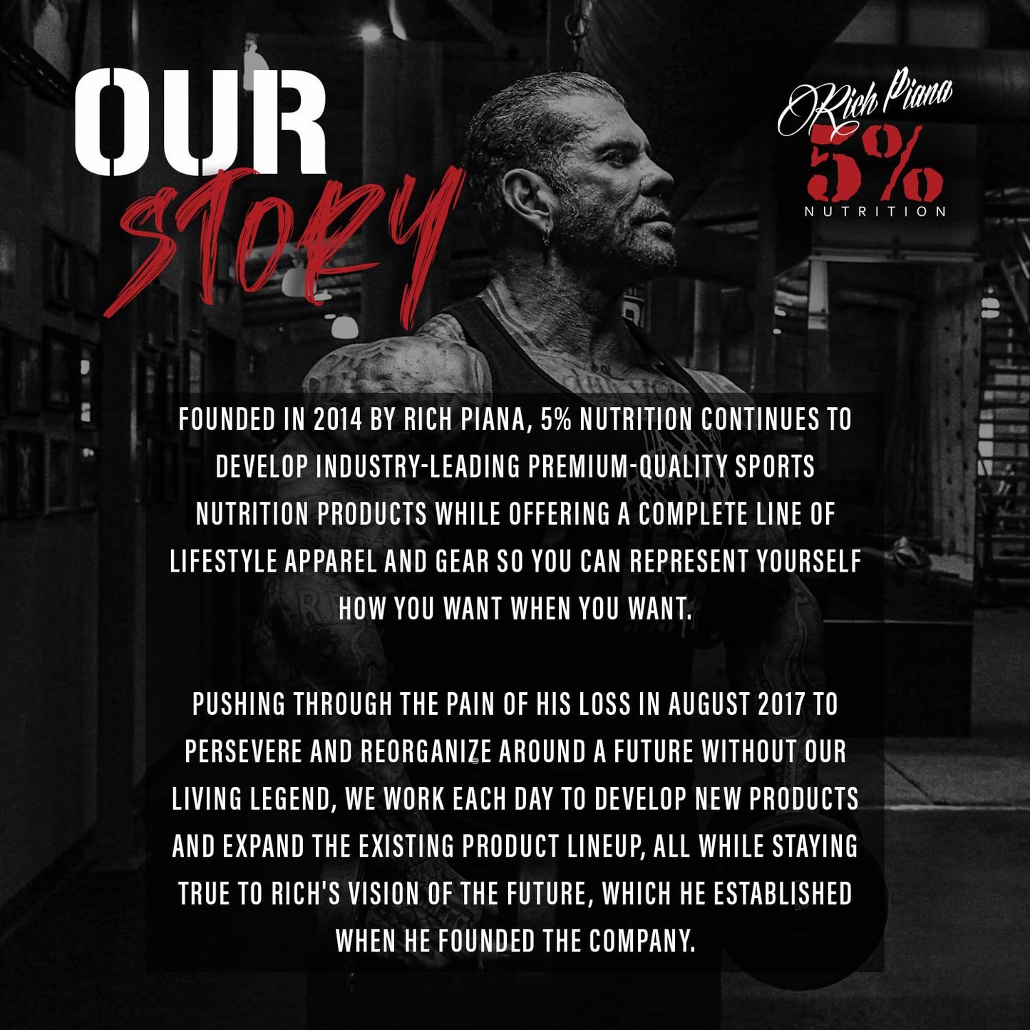 5% Nutrition Rich Piana AllDayYouMay BCAA Powder | 9g of Premium Intra & Post Workout Amino Acids for Hydration, Endurance, Muscle Recovery, Joint & Liver Support (Italian Lemon Ice)