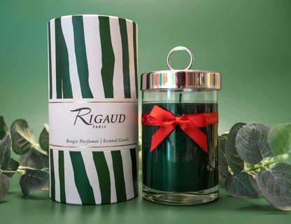 Rigaud Cypres Large Scented Candle – 230g, Made in France