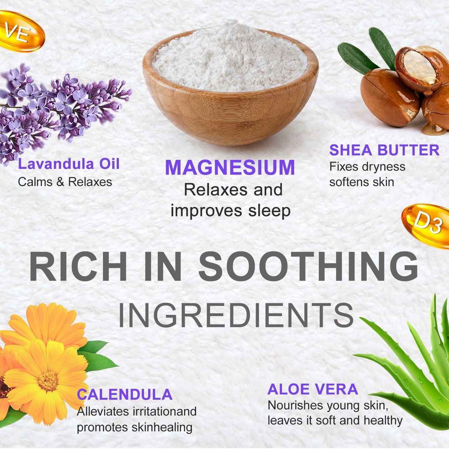 RIGBOO Magnesium Lotion – Sleep & Muscle Relief (Lavender)