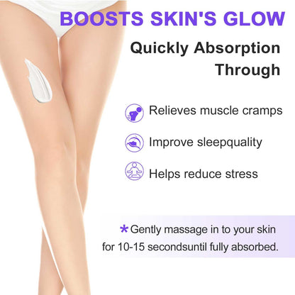 RIGBOO Magnesium Lotion – Sleep & Muscle Relief (Lavender)