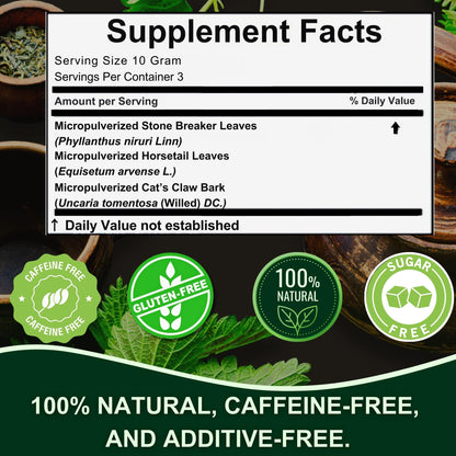 Hanan Riñosan Herbal Blend – Kidney Cleanse Tea 1.8 oz (50 g) with Chanca Piedra, Horsetail & Cat's Claw