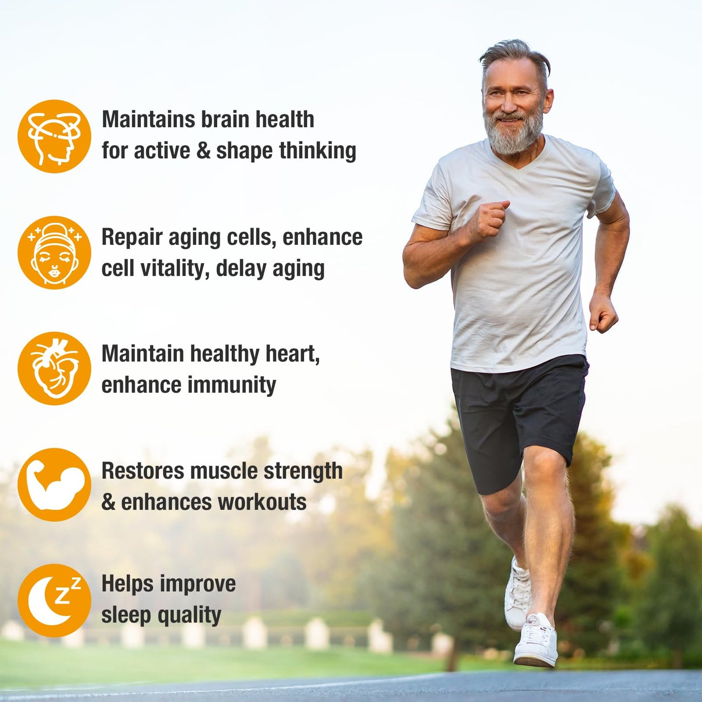 RiRywony Health NAD Supplement – NAD+ with NR, Resveratrol & Quercetin 900mg (80 capsules)