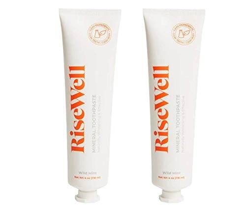 RiseWell Japanese Style Toothpaste, Natural – Fluoride-Free, Hydroxyapatite