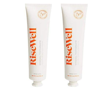 RiseWell Japanese Style Toothpaste, Natural – Fluoride-Free, Hydroxyapatite