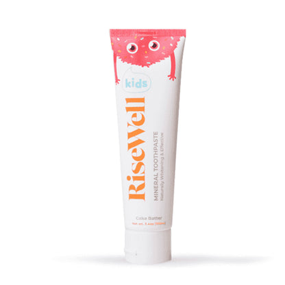 Risewell Kids Cake Batter Hydroxyapatite Toothpaste – Fluoride-Free